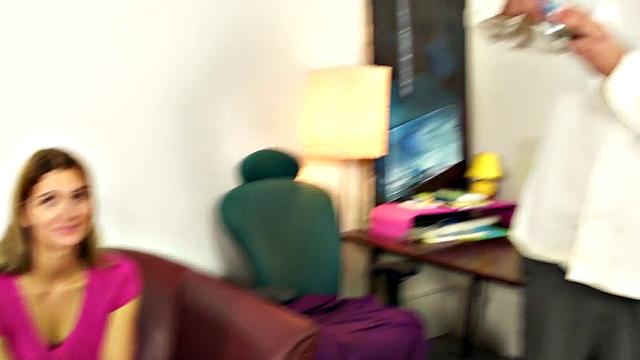 Klara Gets Her Tits Oiled And Then Fuck