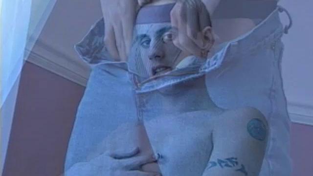 Sexy Gage Powers strokes and caresses his sculptured body to orgasm. After a sensual session in the window, the 19-year-old sits down in a chair and begins beating off.