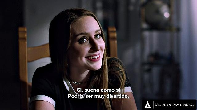 MODERN-DAY SINS - Naughty Anny Aurora Sneaks Off To Bang BFF's Stepdad SPANISH SUBTITLES