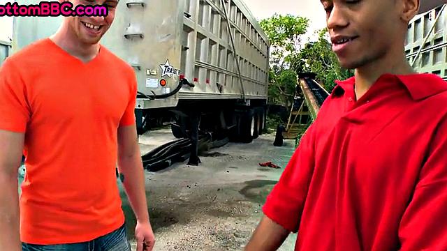 Real amateur black thug gets his asshole banged outdoors