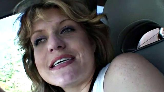 Big-breasted teen getting pussy fucked in POV