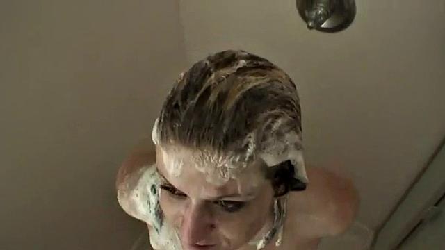 Big-breasted teen getting pussy fucked in POV