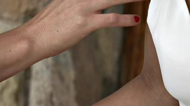 Petite Lesbians with a toy