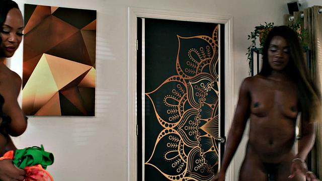 ALL GIRL MASSAGE - Perfect Lesbian Threesome During Hot Massage With 3 Hot Babes