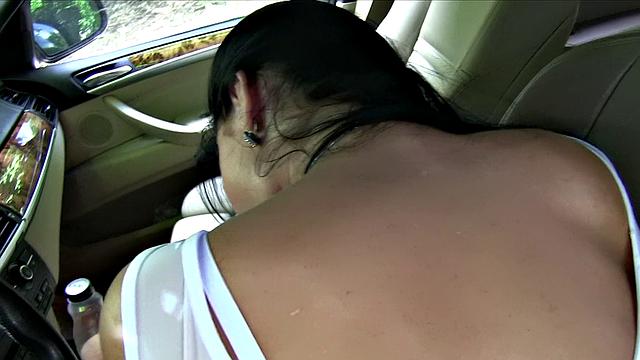 Raven-Haired Teen Angel White