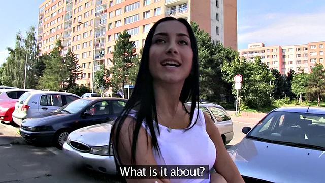 Raven-Haired Teen Angel White