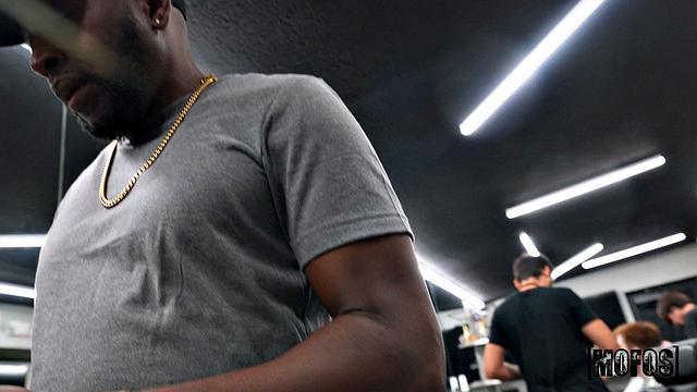 At The Barber