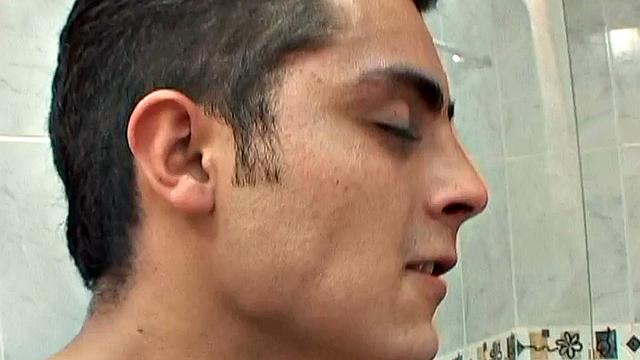 Horny jock gives head to his BF