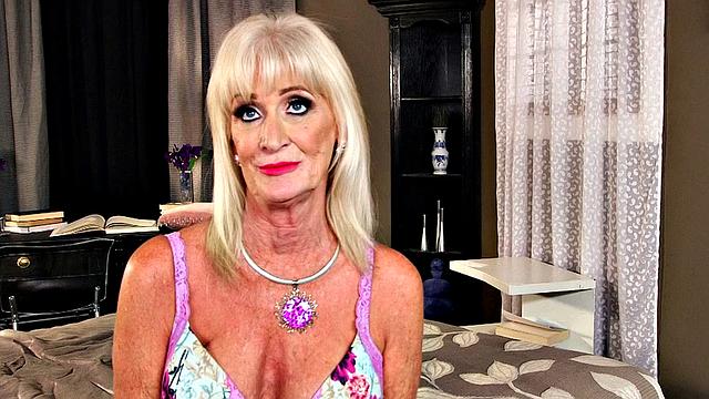 Leah's first fuck is with a young stud