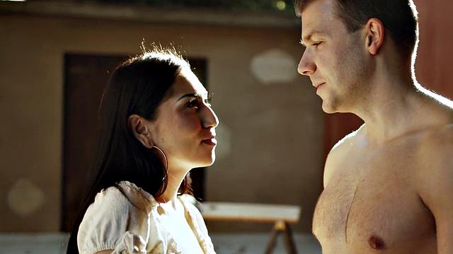 Sinner 21yo stepsis passionately pounded outdoors by stepbro