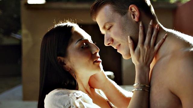 Sinner 21yo stepsis passionately pounded outdoors by stepbro