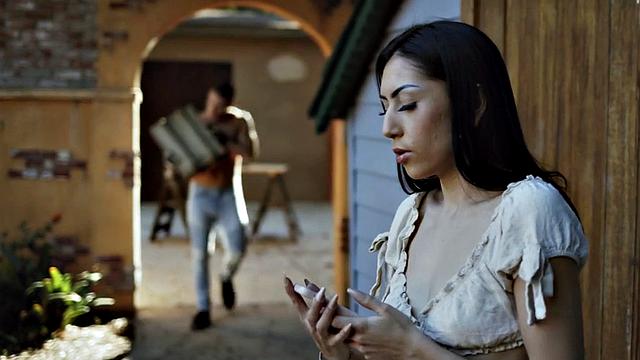 Sinner 21yo stepsis passionately pounded outdoors by stepbro