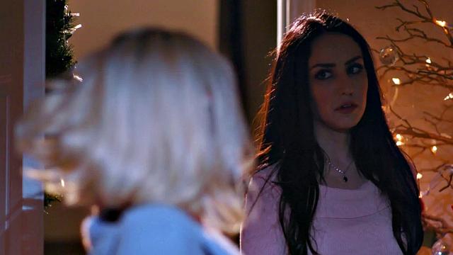 Rimming lez duo in pantyhose enjoy Xmas passionate sex