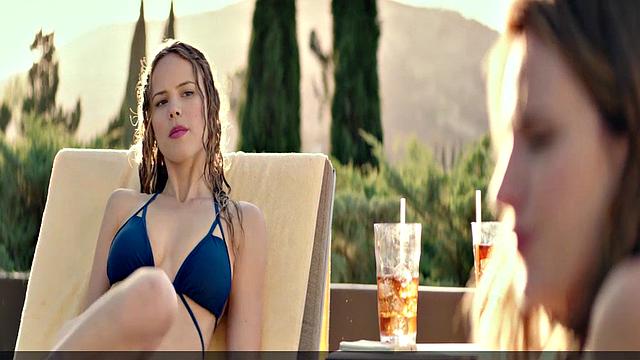 Halston Sage in a sexy bikini video