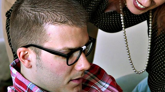 Diamond fucking young guy enough to be her son