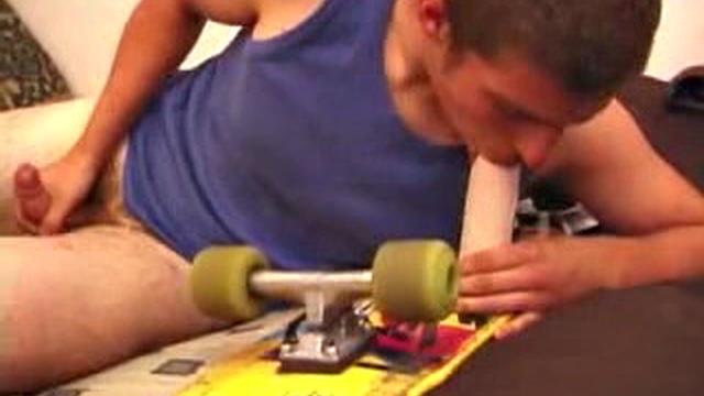 Mica Jerks Off With Toy