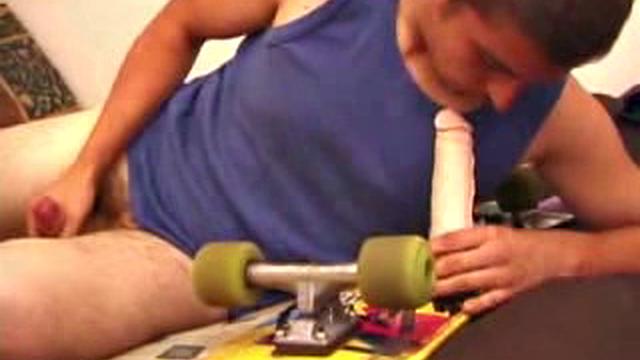 Mica Jerks Off With Toy