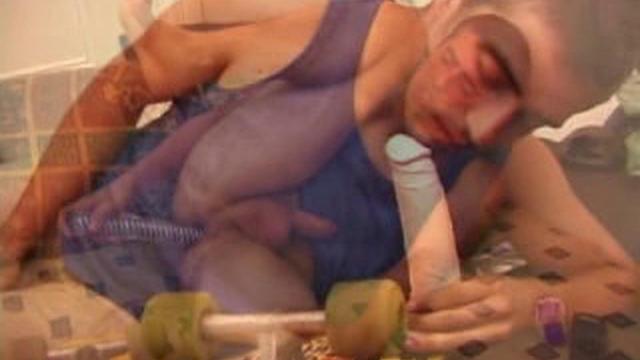 Mica Jerks Off With Toy