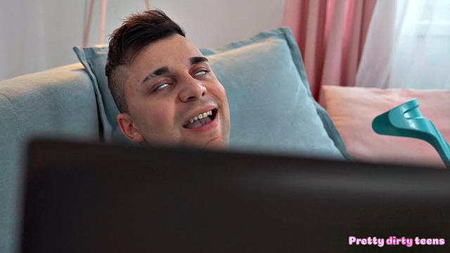 Creampie for College Teen