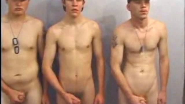 Skater Boy Sucks Off 2 Sailors