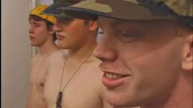 Skater Boy Sucks Off 2 Sailors