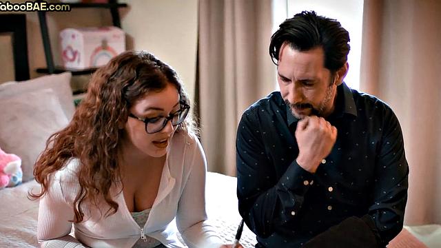 Nerdy 21yo babe got pussypounded by her lover