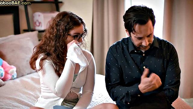 Nerdy 21yo babe got pussypounded by her lover