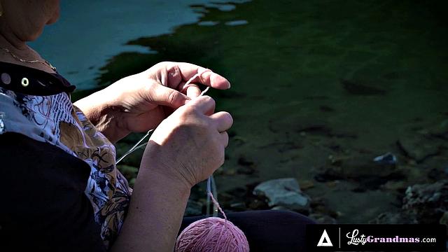 LUSTY GRANDMAS - Horny Granny Marsha Gets Pounded Hard By Stud