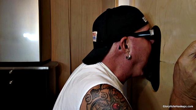 Gloryhole Throat Fuck