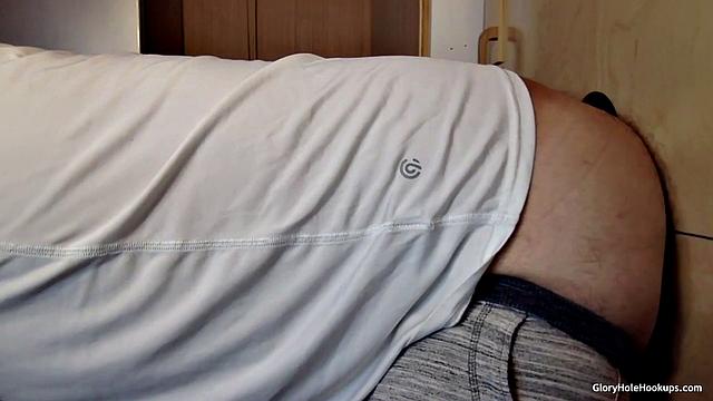 Gloryhole Throat Fuck