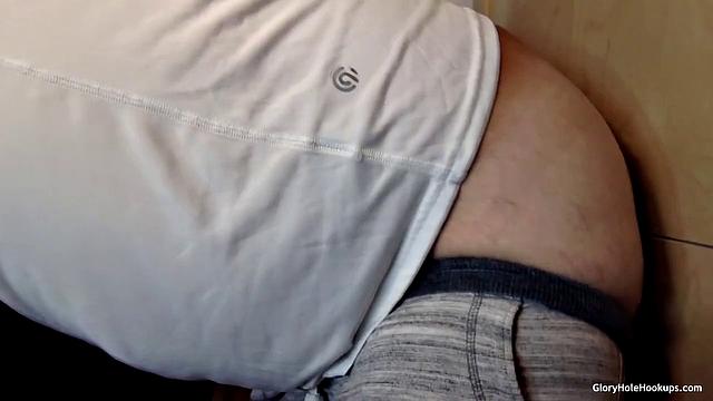 Gloryhole Throat Fuck