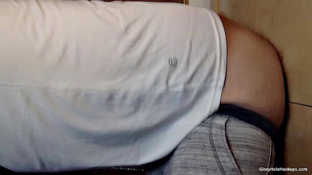 Gloryhole Throat Fuck