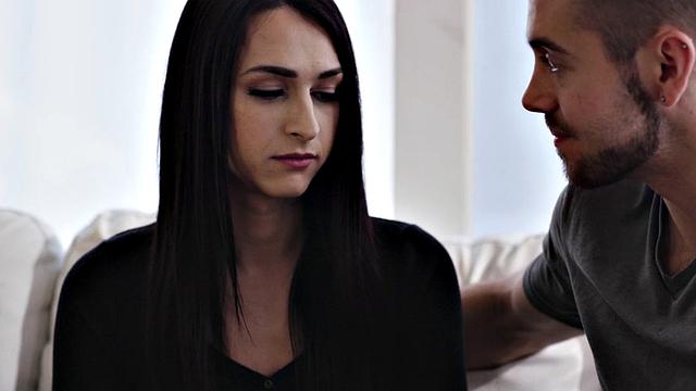 TS goddess rimmed before sex with boyfriend