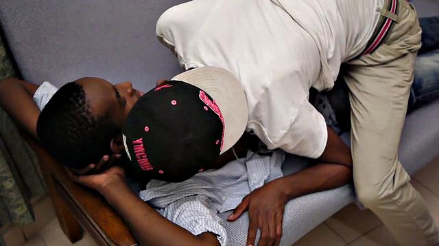 First time barebacking for African twunks