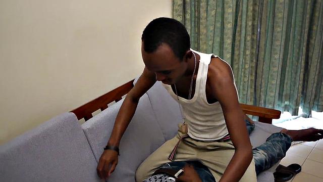 First time barebacking for African twunks