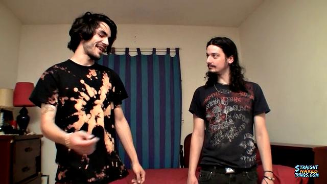Drenched &amp; Sloppy Play With Hetero Buddies - Devin Reynolds &amp; Max Harley