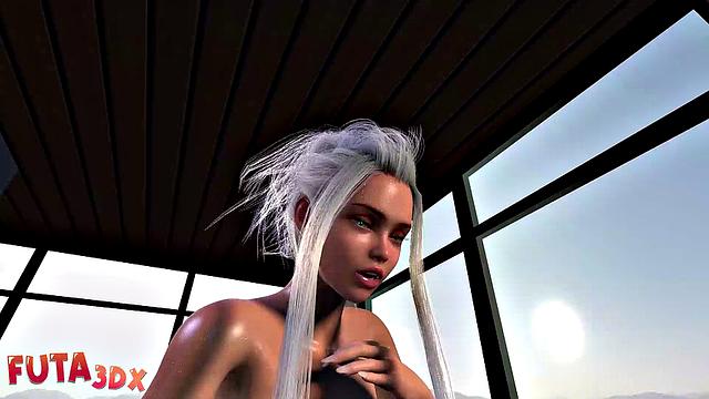 Futa3dX - Big Dicked Futa Fucks And Gets Fucked By A Ripped Gym Chad