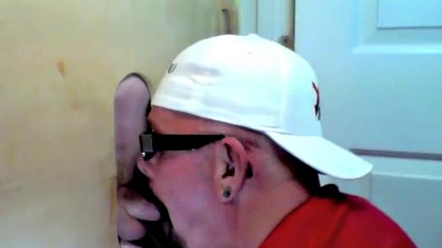 Married Guy Really Loves These Gloryhole Blowjobs