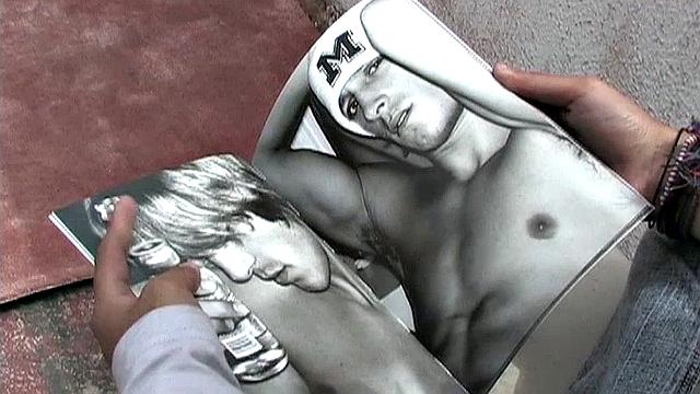 Анхель и Карлос: жесткий голый трах с огромным членом