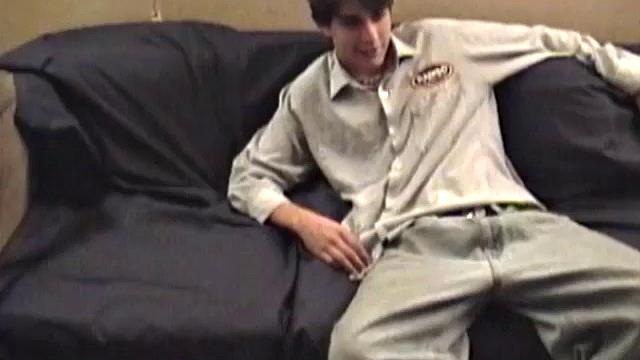 TJ is a 20 year old straight boy, with a lean body and an 8 inch cut cock. An exhibitionist, TJ loves getting naked and jacking off in front of the camera. On the sofa, he takes his time stripping out of his clothes, as he plays with himself.