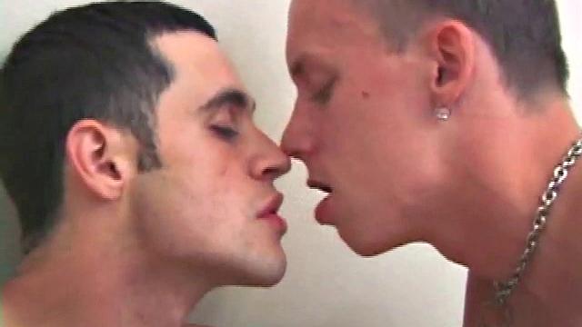 Bama is a boy, and this is his first time fooling around with a boy. He seems a little hesitant, but also seems to enjoy Roar's lips around his cock. Bama kisses Roar, and he doesn't seem to mind that either.