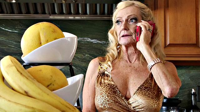 68-year-old Layla's first time on-camera!