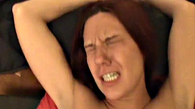 POV teen sucks on rock hard cock