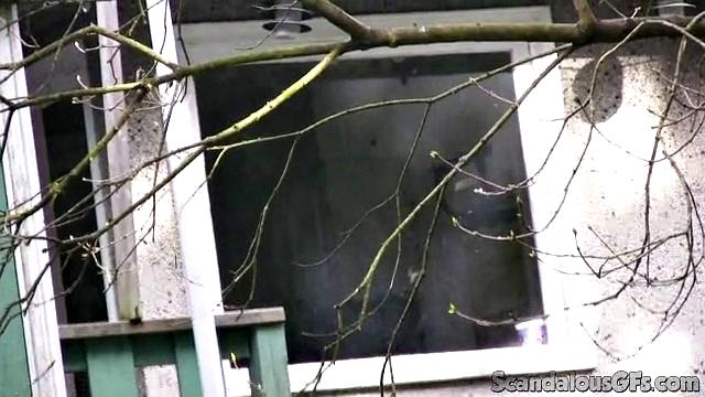 Sexy Girl Gets Filmed In the Shower