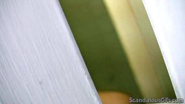 Sexy Girl Gets Filmed In the Shower