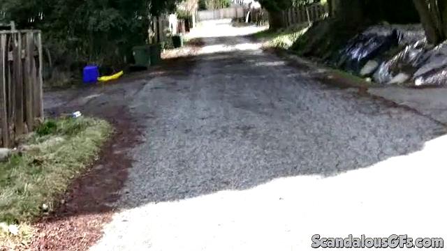 Sexy Girl Gets Filmed In the Shower