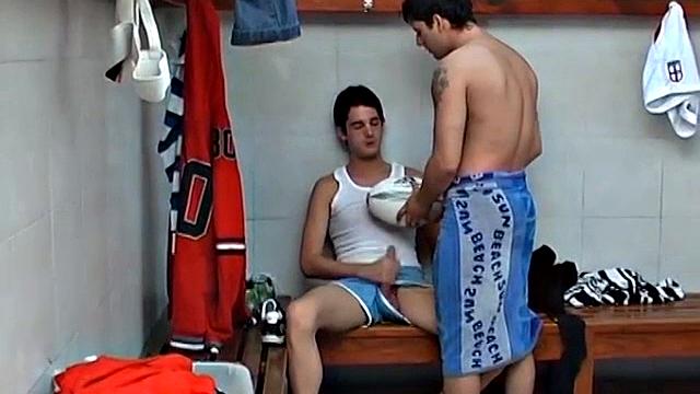 Sniffing a Rugby Player's Jockstrap - Harold Zen & Santiago Masur
