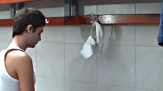 Sniffing a Rugby Player's Jockstrap - Harold Zen & Santiago Masur