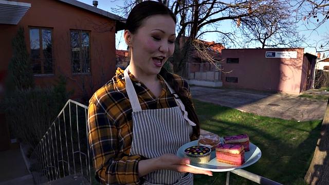 Picked up shy Asian riding cowgirl in washing room
