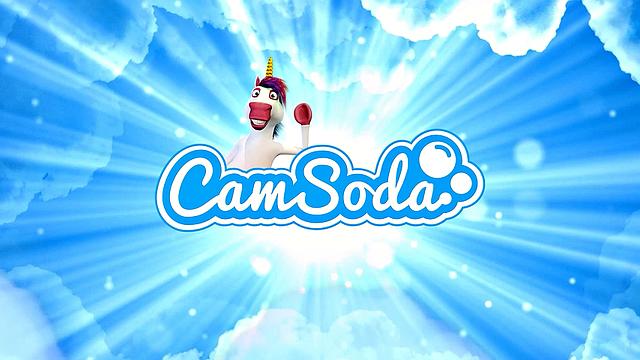 Camsoda - petite Asian plugs her butthole in POV